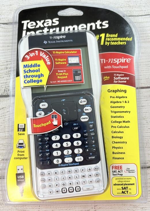 Texas Instruments Other - Texas Instruments TI-nspire with Touchpad Graphing Calculator With Keypad